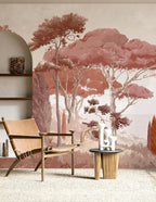 Fresque Côte d'Azur - Ocre Rouge