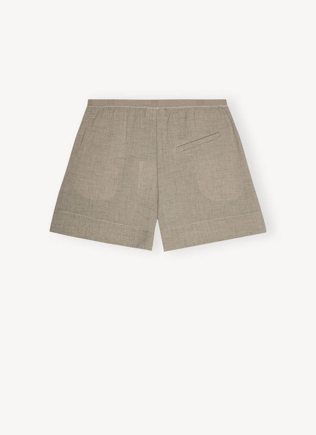Ganni - Short - Vert - Femme