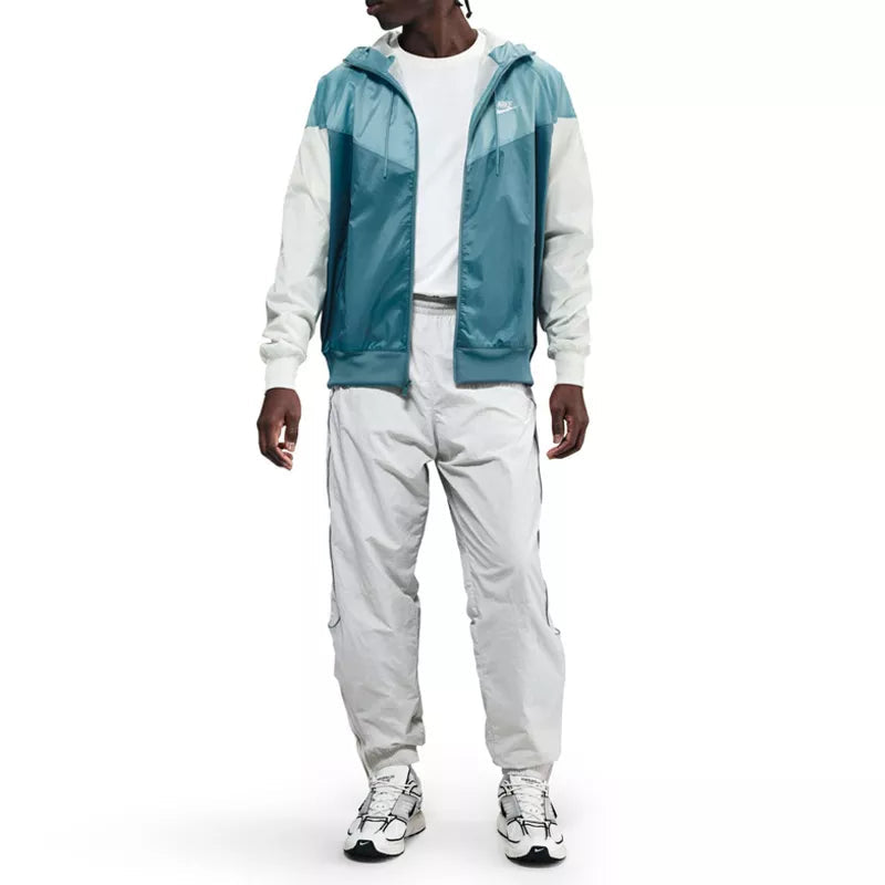 Coupe-Vent Nike Sportswear Windrunner - Bleu Et Blanc