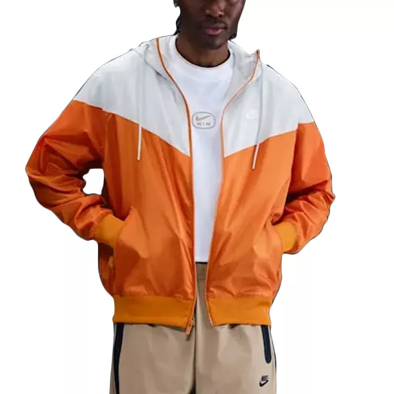 Coupe-Vent Nike Sportswear Windrunner - Blanc/Orange
