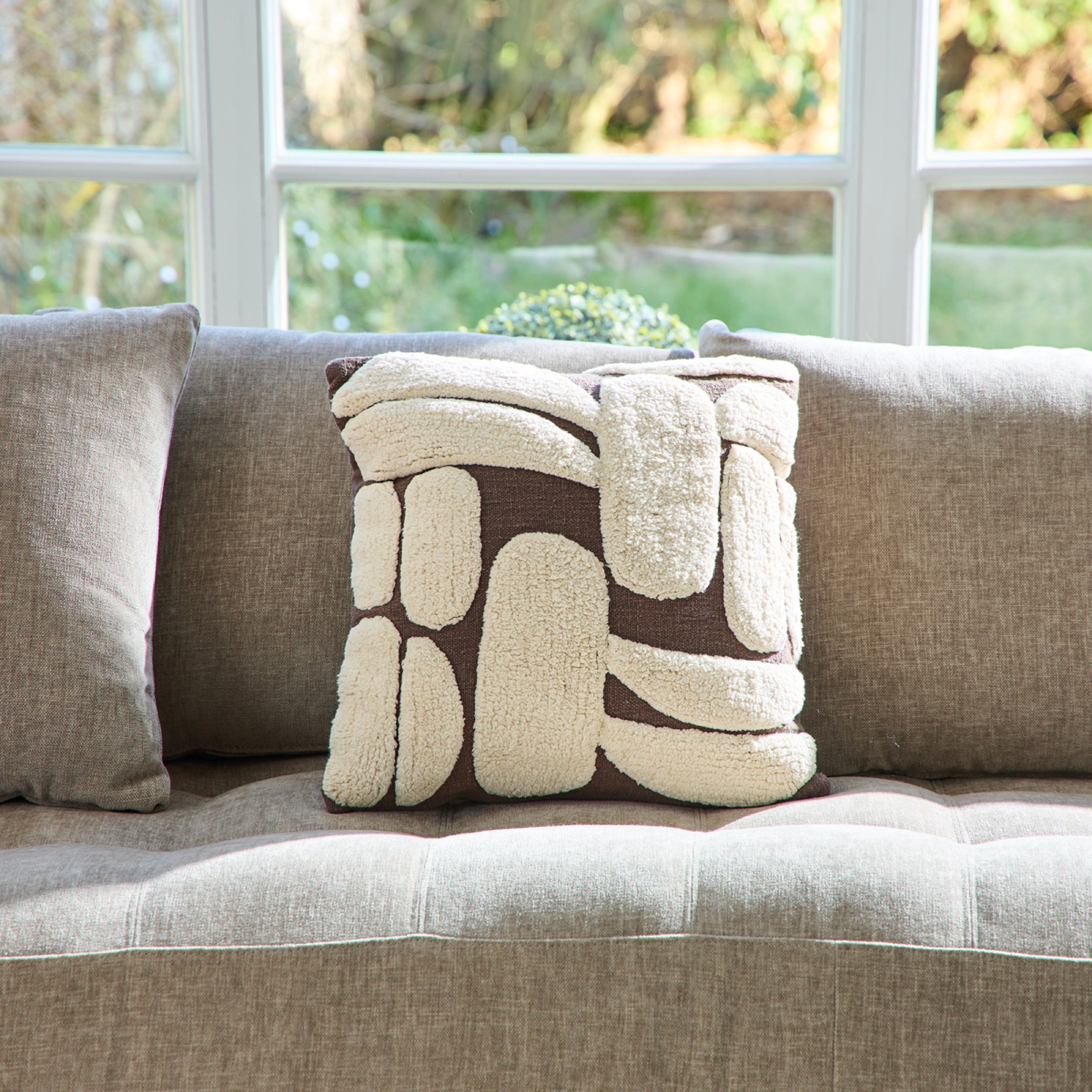 Coussin Anouk - Brun