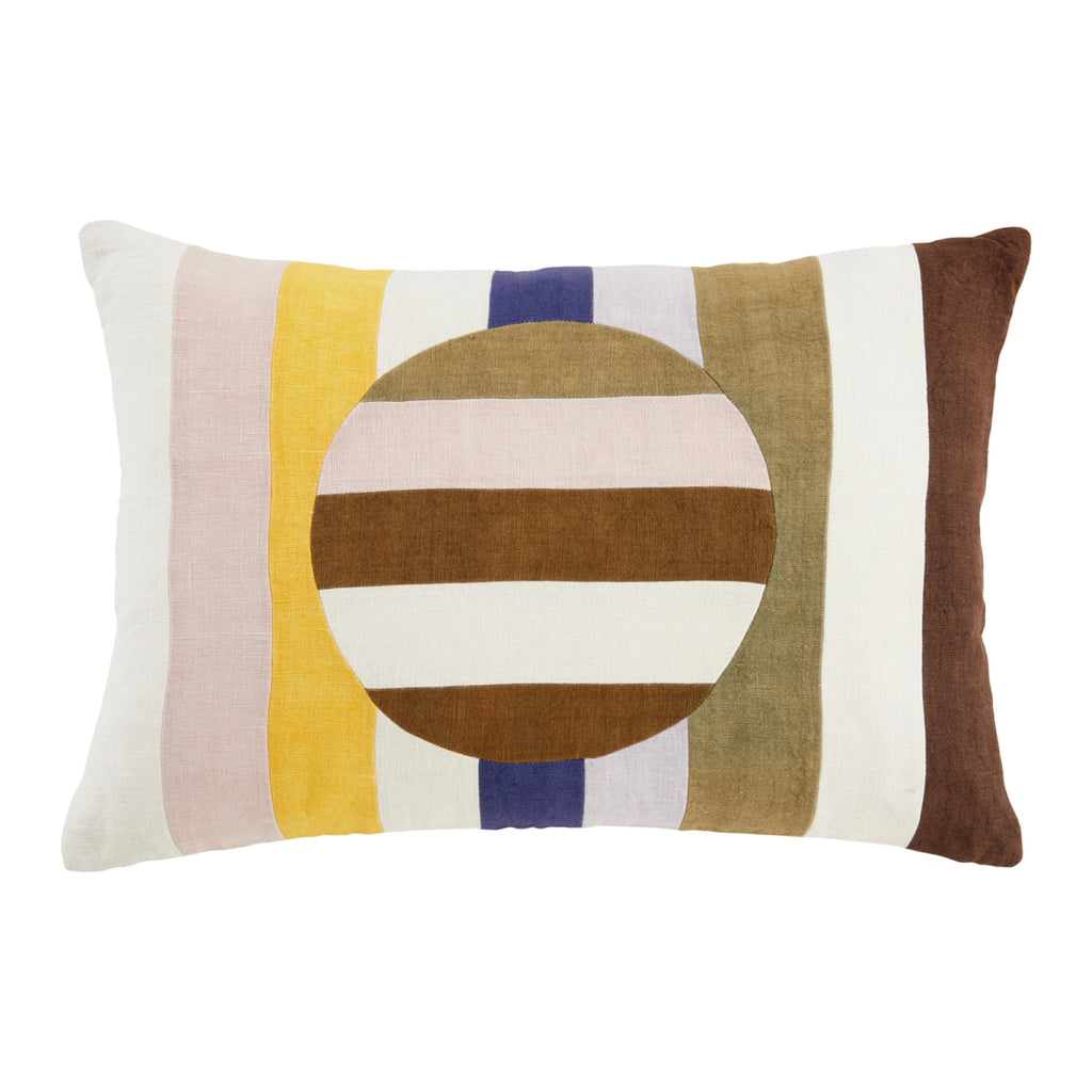 Coussin Armel - Multi Rose & Marron