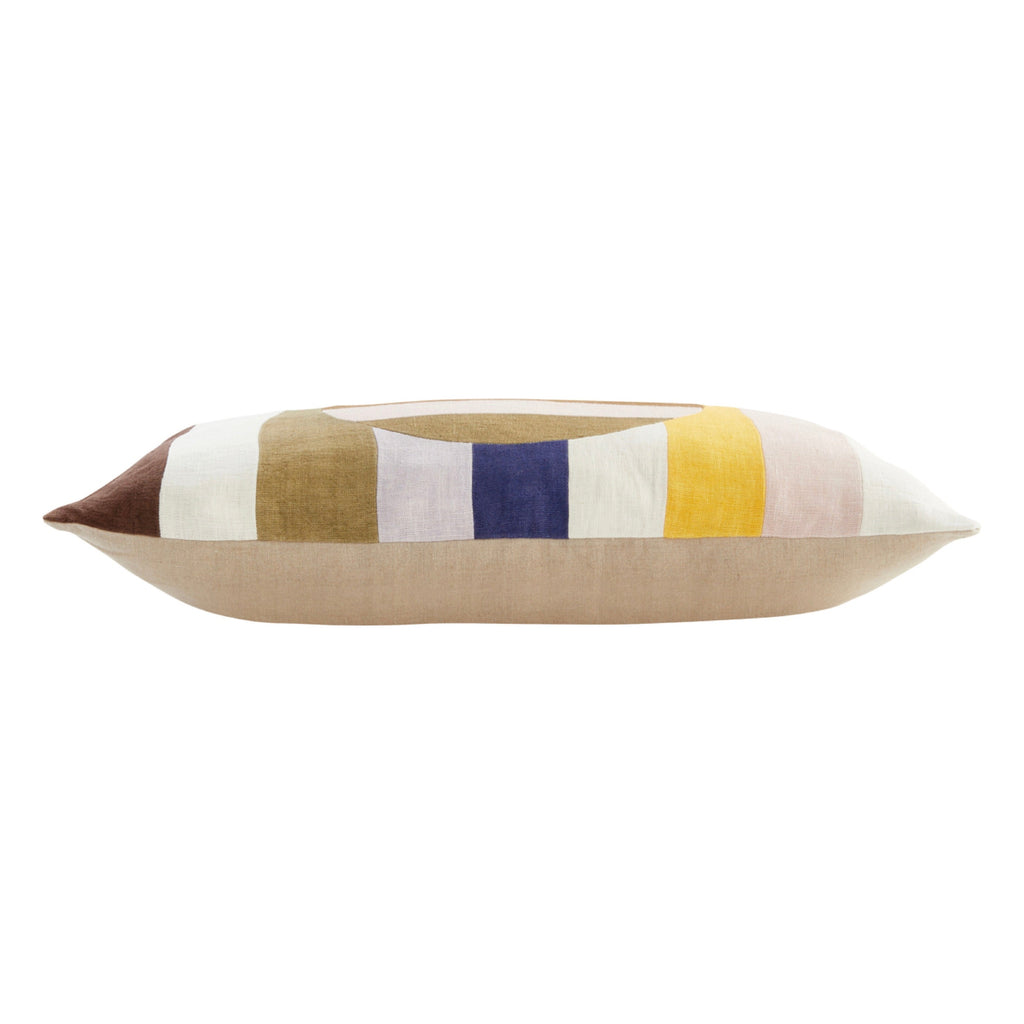 Coussin Armel - Multi Rose & Marron