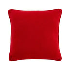 Coussin Brooke - Ecru/Rouge