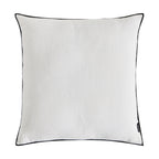 Coussin Brunelle - 100% Lin Lavé - Blanc