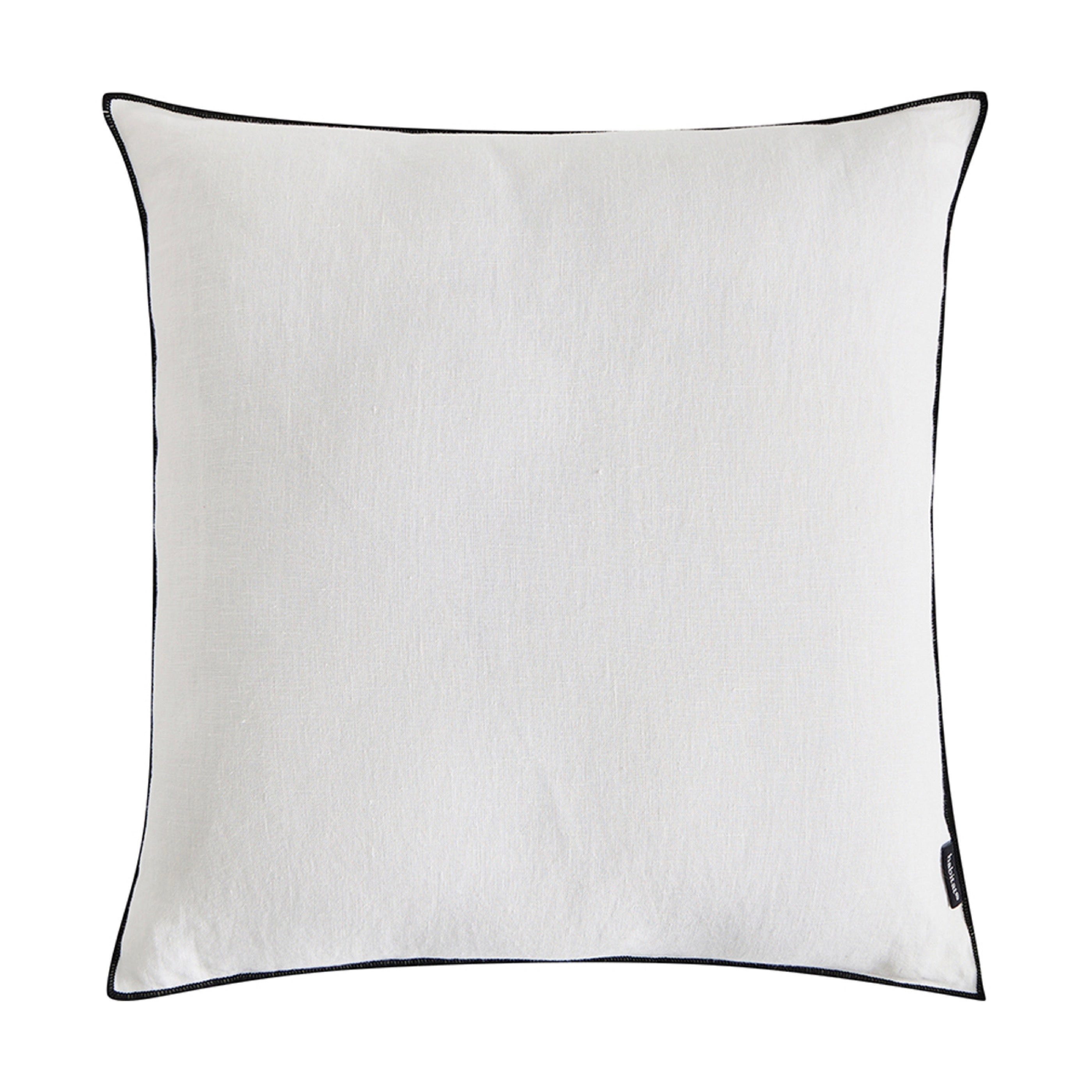 Coussin Brunelle - 100% Lin Lavé - Blanc