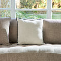 Coussin Brunelle - 100% Lin Lavé - Naturel