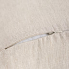 Coussin Brunelle - 100% Lin Lavé - Naturel
