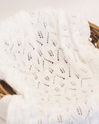 Couverture Au Crochet - Blanc
