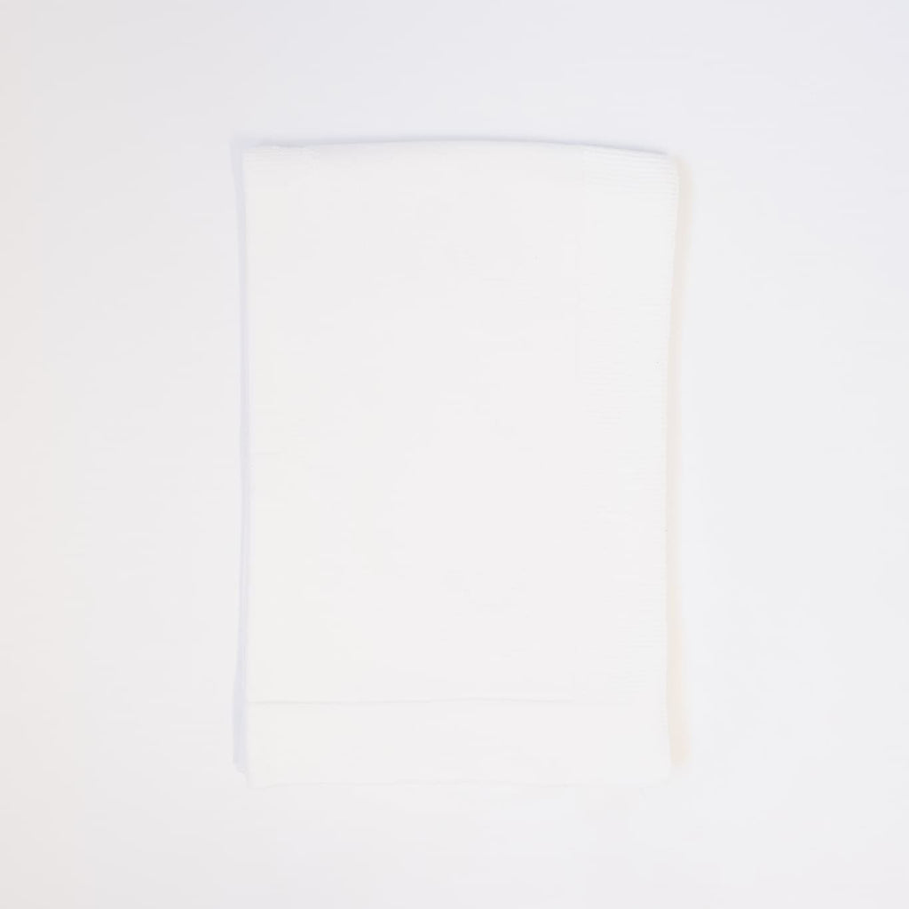 Couverture En Coton Petits Chats - Blanc