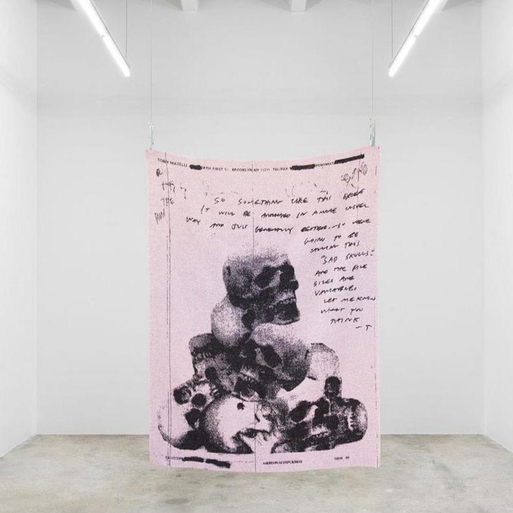 Couverture Matelli - Rose Clair Normann x Brask Art Collection Normann Copenhagen