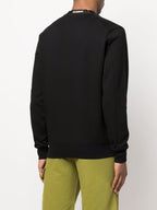 CP Company - Sweatshirt Col Rond Diagonal Raised Fleece – Noir