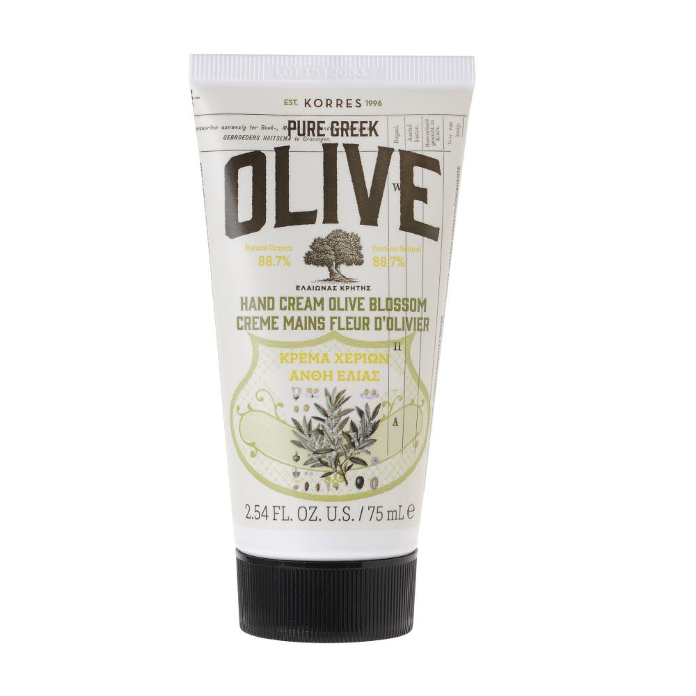 Crème Pour Les Mains Olive - Fleur D'Olivier - 75ml - Korres - The Bradery
