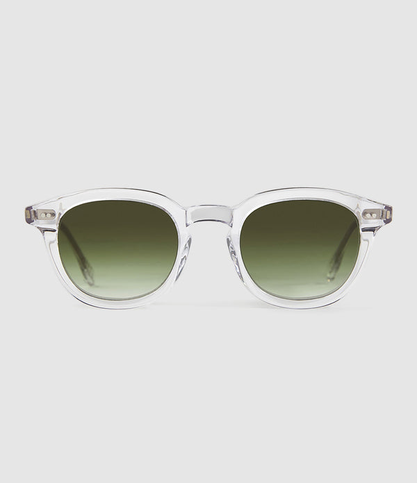 Rendel Paris - Lunettes De Soleil Crest Cristal Gradient Green - Femme