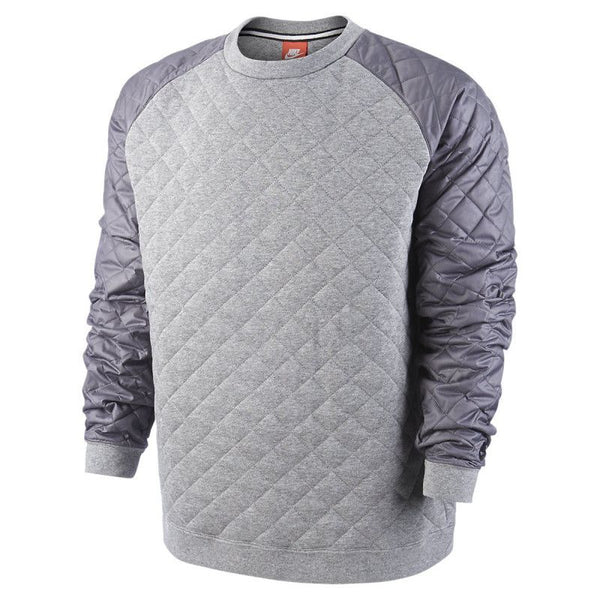 Crew-Winterized - Sweat Homme Textile - Gris SWEAT HOMME TEXTILE Nike