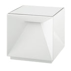 Cubox - Lampe De Chevet Sans Fil - Aluminium - Blanc