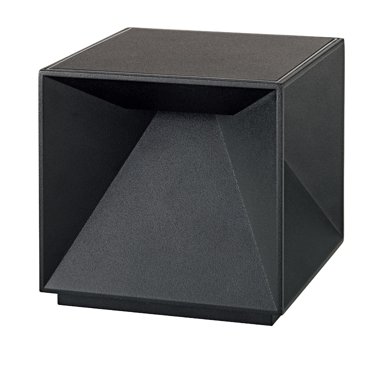 Cubox - Lampe De Chevet Sans Fil - Aluminium - Noir