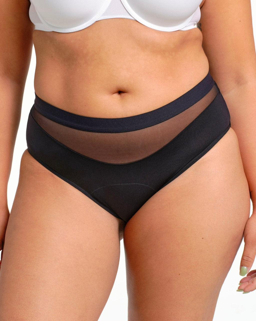 Culotte Menstruelle Vague Noire