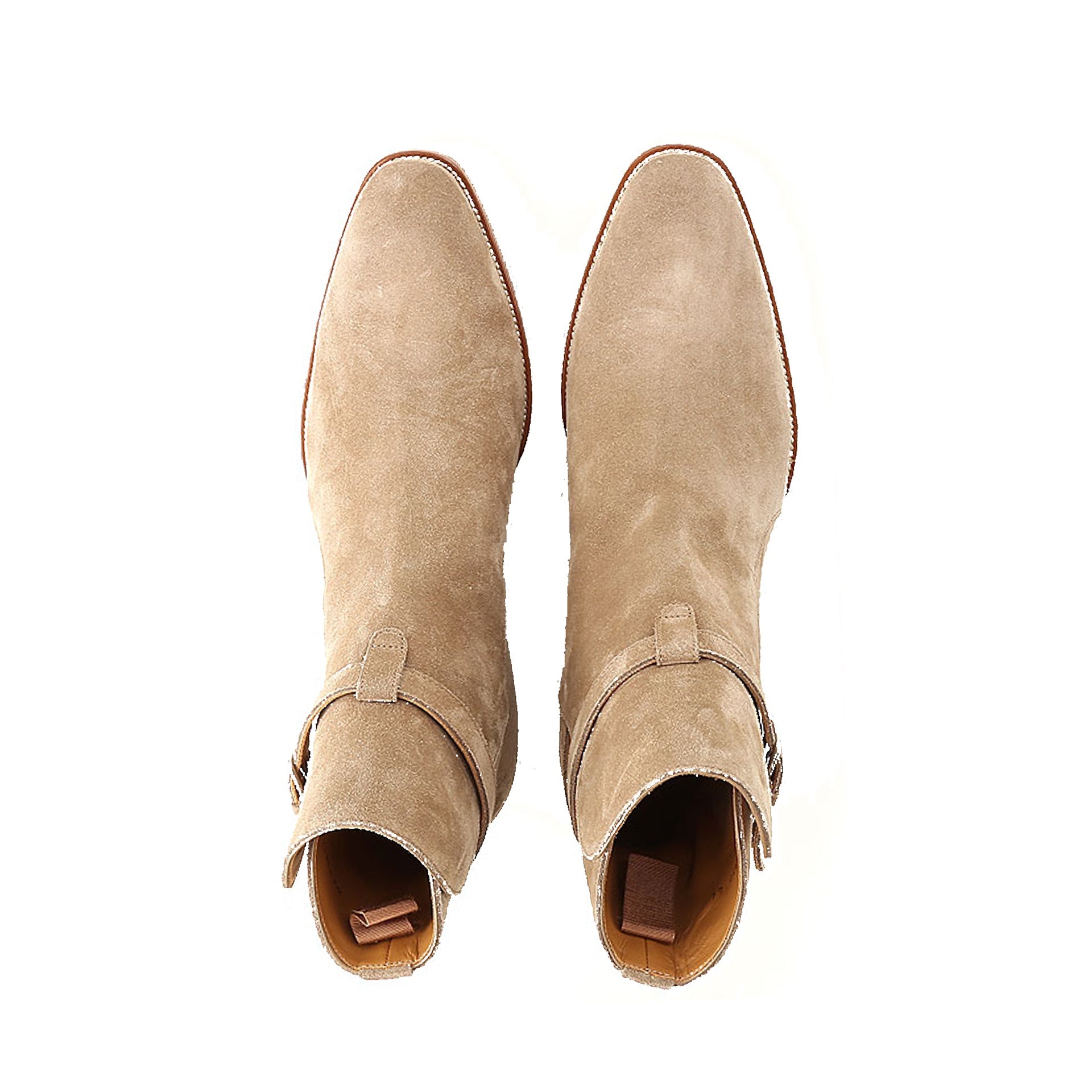 Bottes - Saint Laurent Wyatt Jodhpur  - Beige