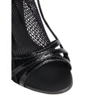 Dolce & Gabbana Fishnet Sandals - Black - Femme