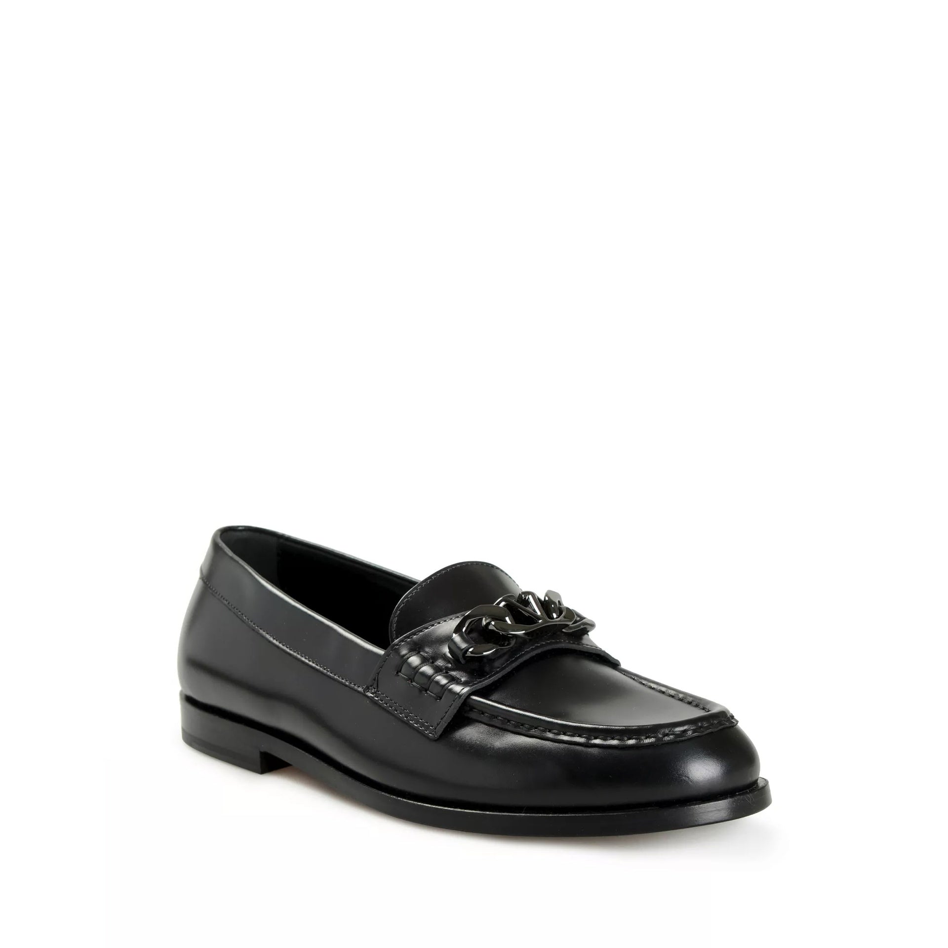 Mocassins Valentino Garavani Leather - Black - Homme