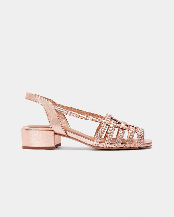 Sandales Ima Rosa Metalizado