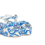 Dolce & Gabbana Wedge Sandals - Blue - Femme