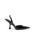 Escarpins The Attico Ester Leather Slingback - Black - Femme