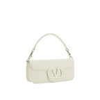 Valentino Garavani Locò Shoulder Bag - White - Femme