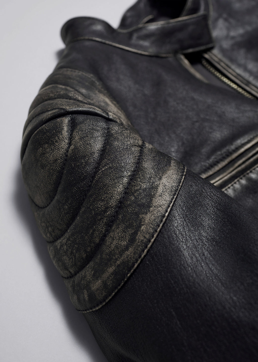 Veste En Cuir St Mariette - Noire