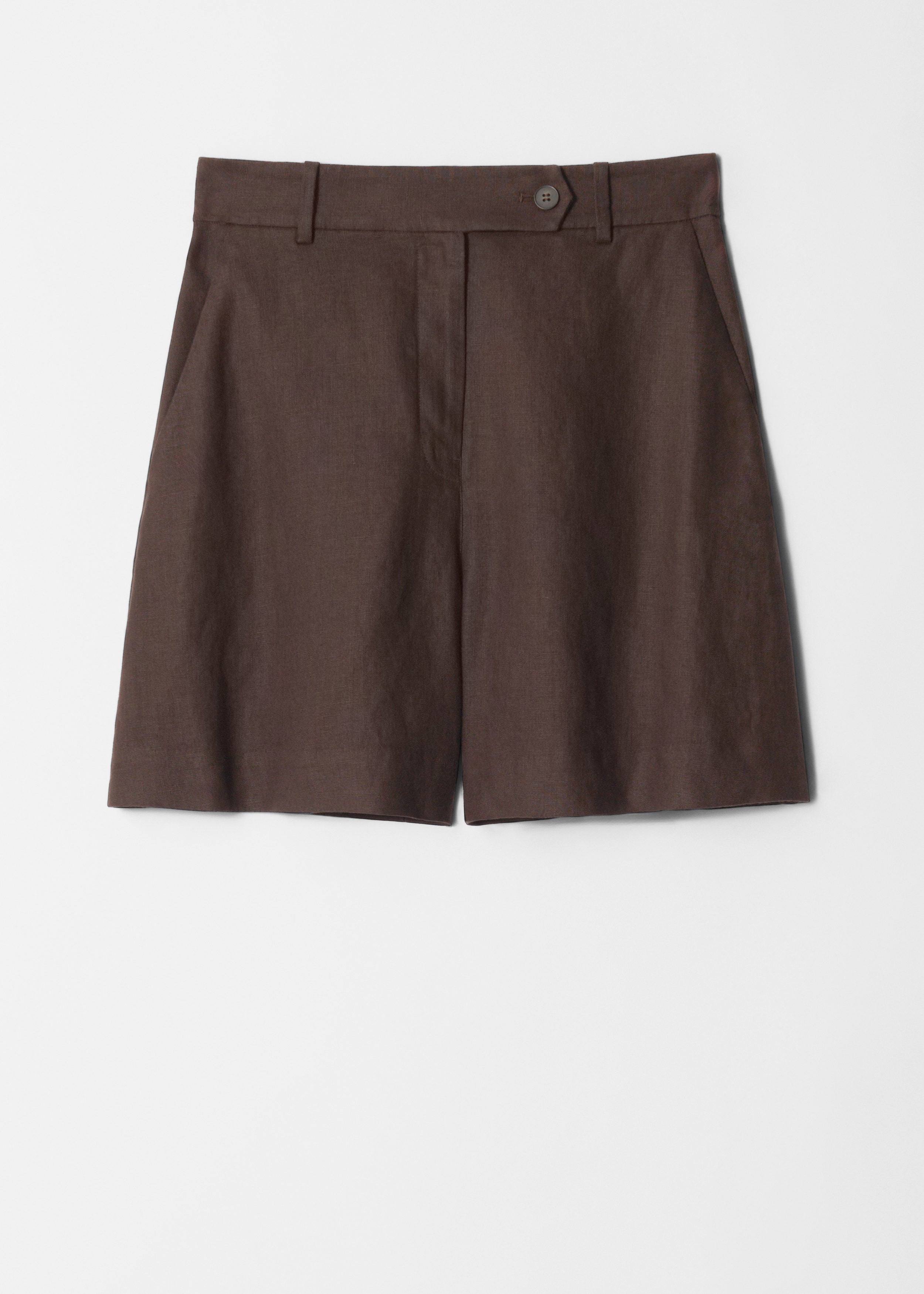 Shorts Es Nala Linnen - Marron