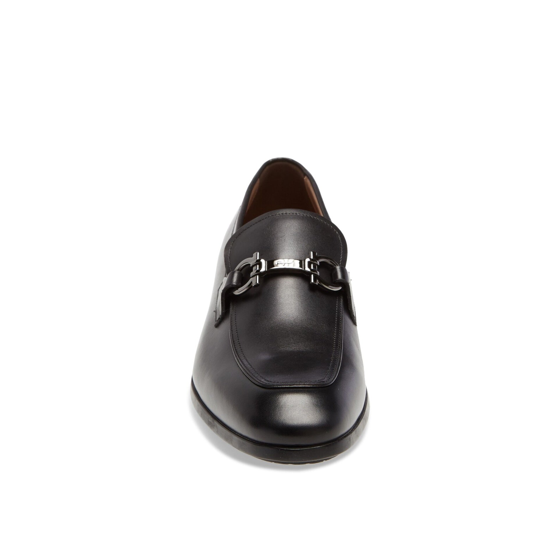 Mocassins Salvatore Ferragamo Ree Leather - Black - Homme