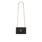 Saint Laurent - Sac Envelope Small - Femme - Black