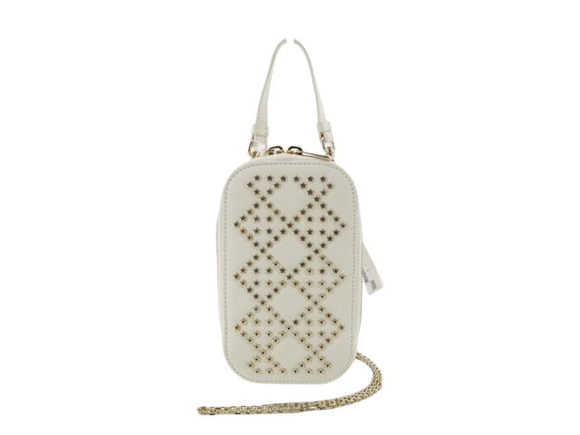 Christian Dior Lady Dior Phone Holder on Chain Studded Leather Product Image