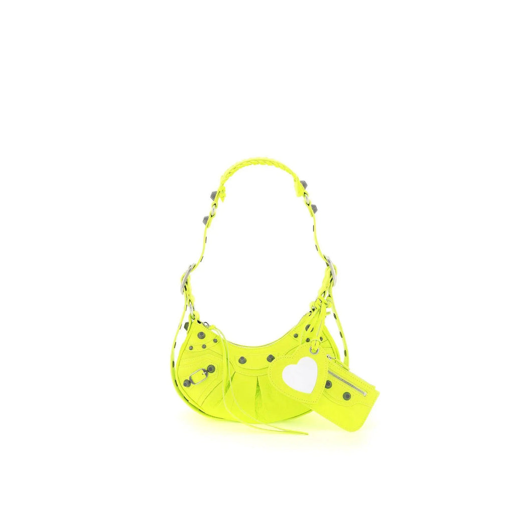 Balenciaga Le Cagole Xs Shoulder Bag - Yellow - Femme