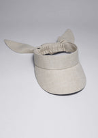 Casquette Ophelia En Lin Blanc