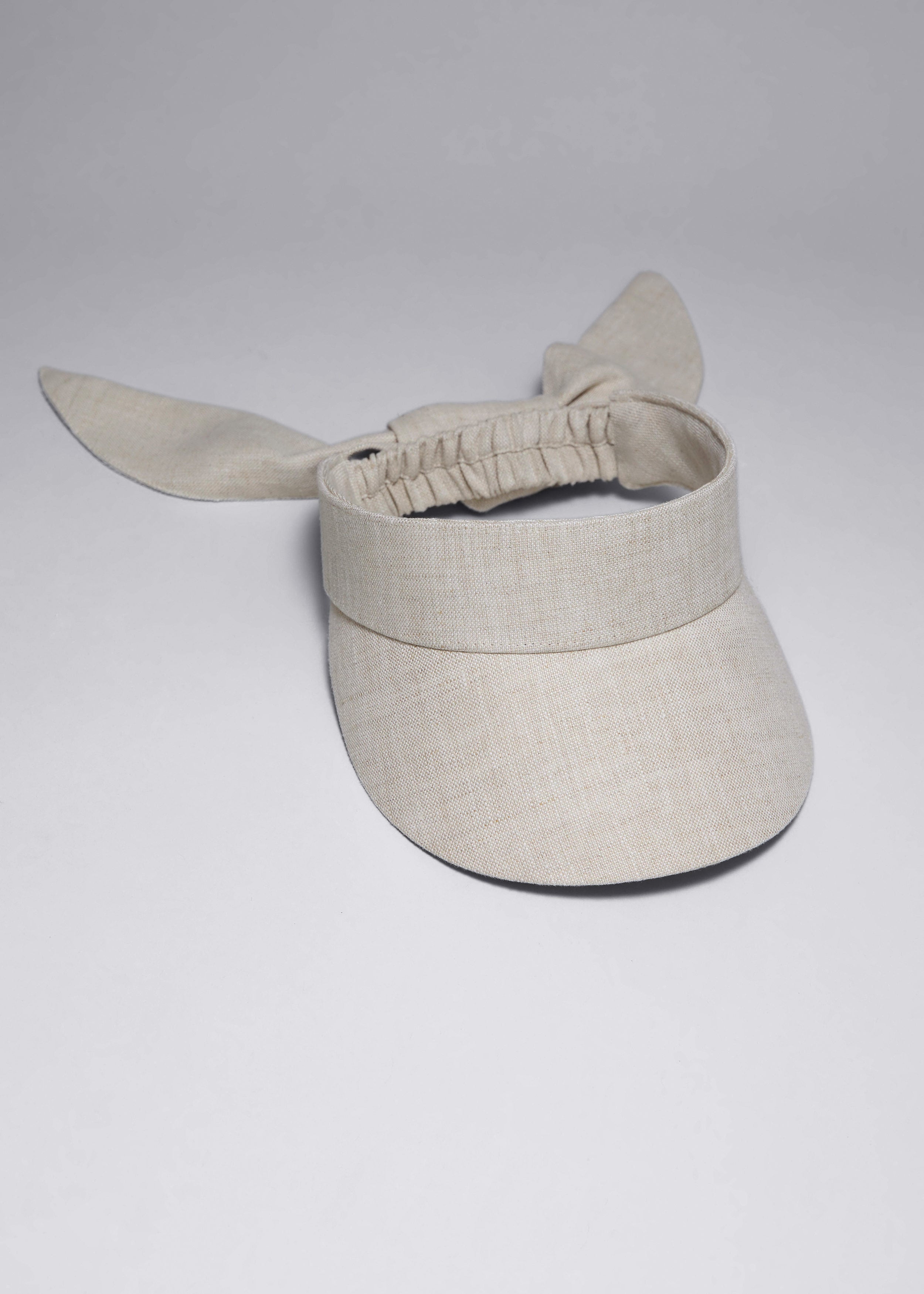 Casquette Ophelia En Lin Blanc