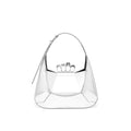 Alexander Mcqueen Jewelled Skull Hobo Bag - Silver - Femme