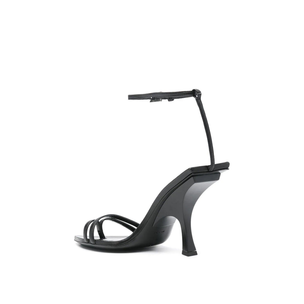 Sandales The Attico Ester Mismatch 95 - Black - Femme