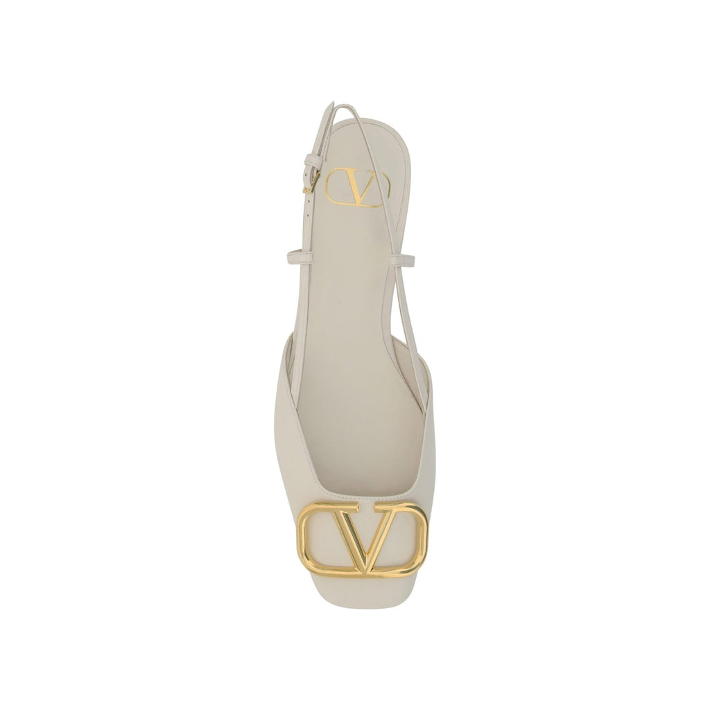 Ballerines Valentino Garavani Vlogo - Cream - Femme