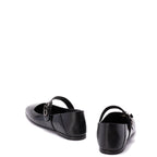 Ballerines - Valentino Garavani Leather Locker - Black