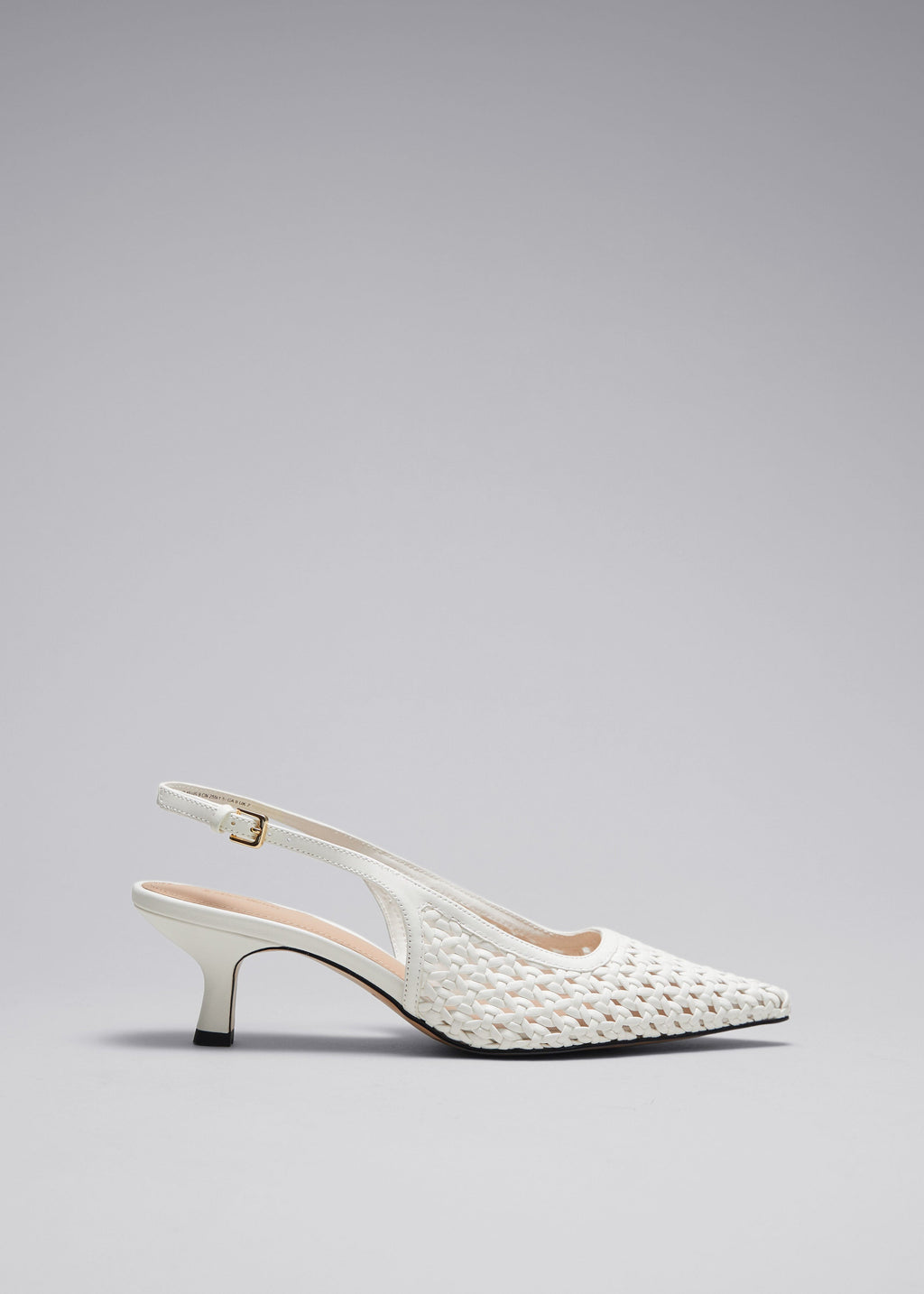 Escarpins Helmi En Cuir Blanc Pour Femmes
