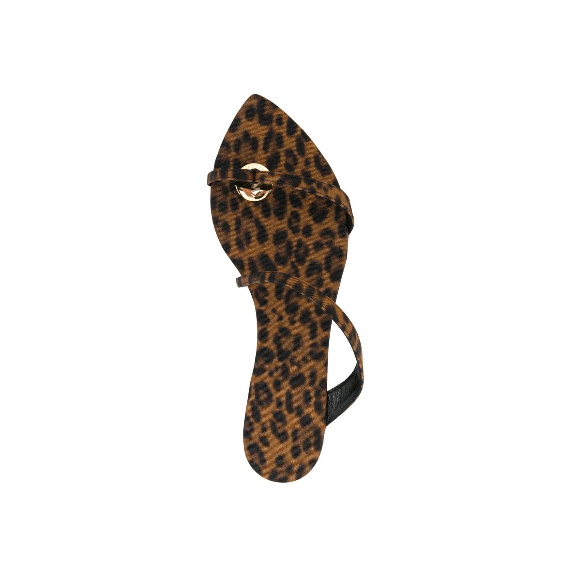 Sandales - Saint Laurent Tanger Flat - Brown