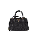 Prada - Sac À Main Gaufre Nylon - Femme - Black