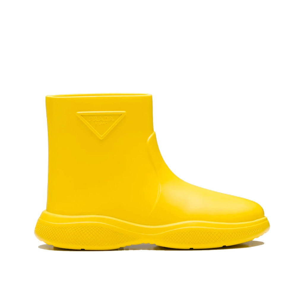Bottes - Prada Logo Rubber  - Yellow
