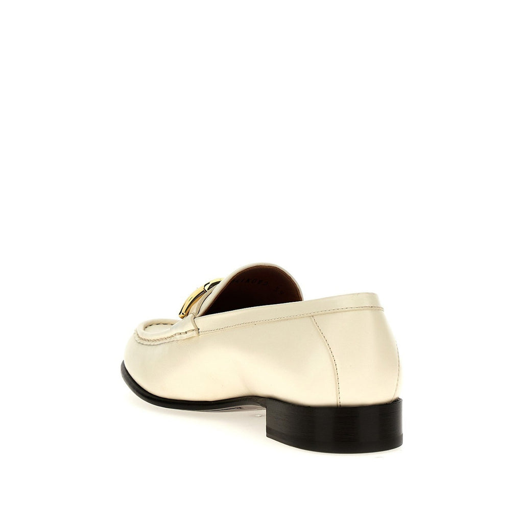 Mocassins Valentino Garavani Vlogo The Blond Edition Leather - Cream - Femme