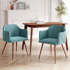 Lot De 2 Chaises Daisy - Bleu