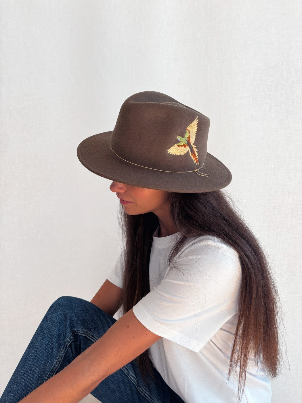 Chapeau Feutre Dakota - Sand Sunset