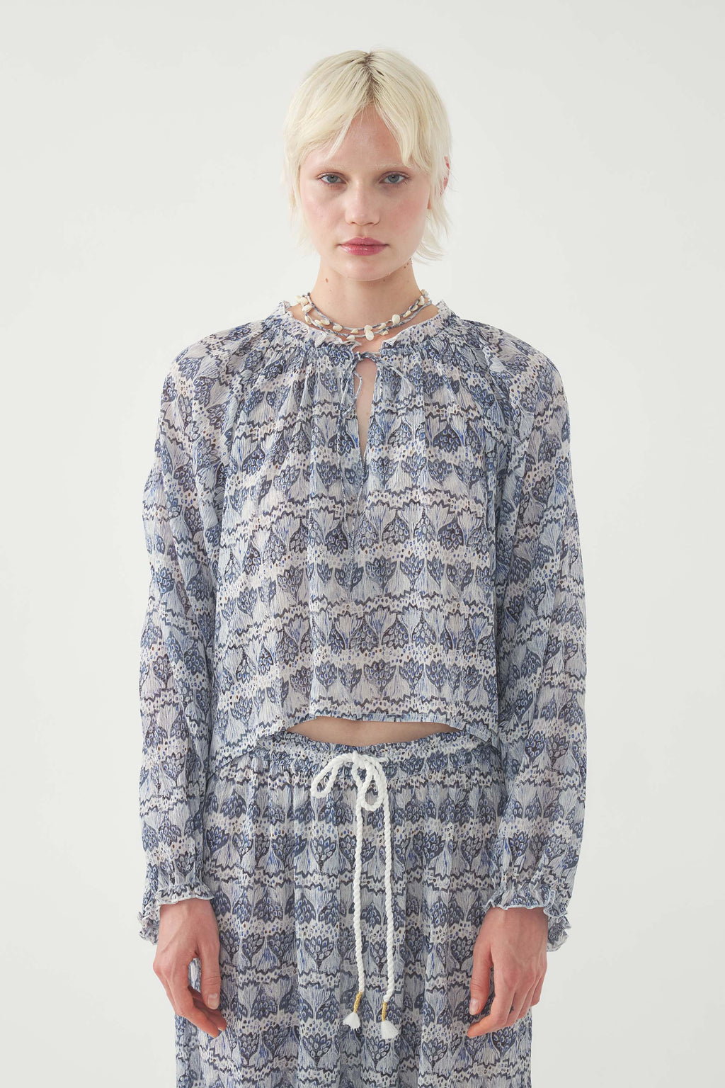 Blouse Dalia - Bleu