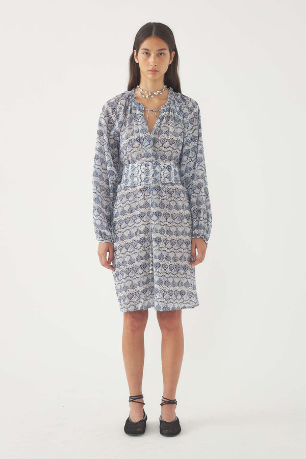 Robe Dalia - Bleu